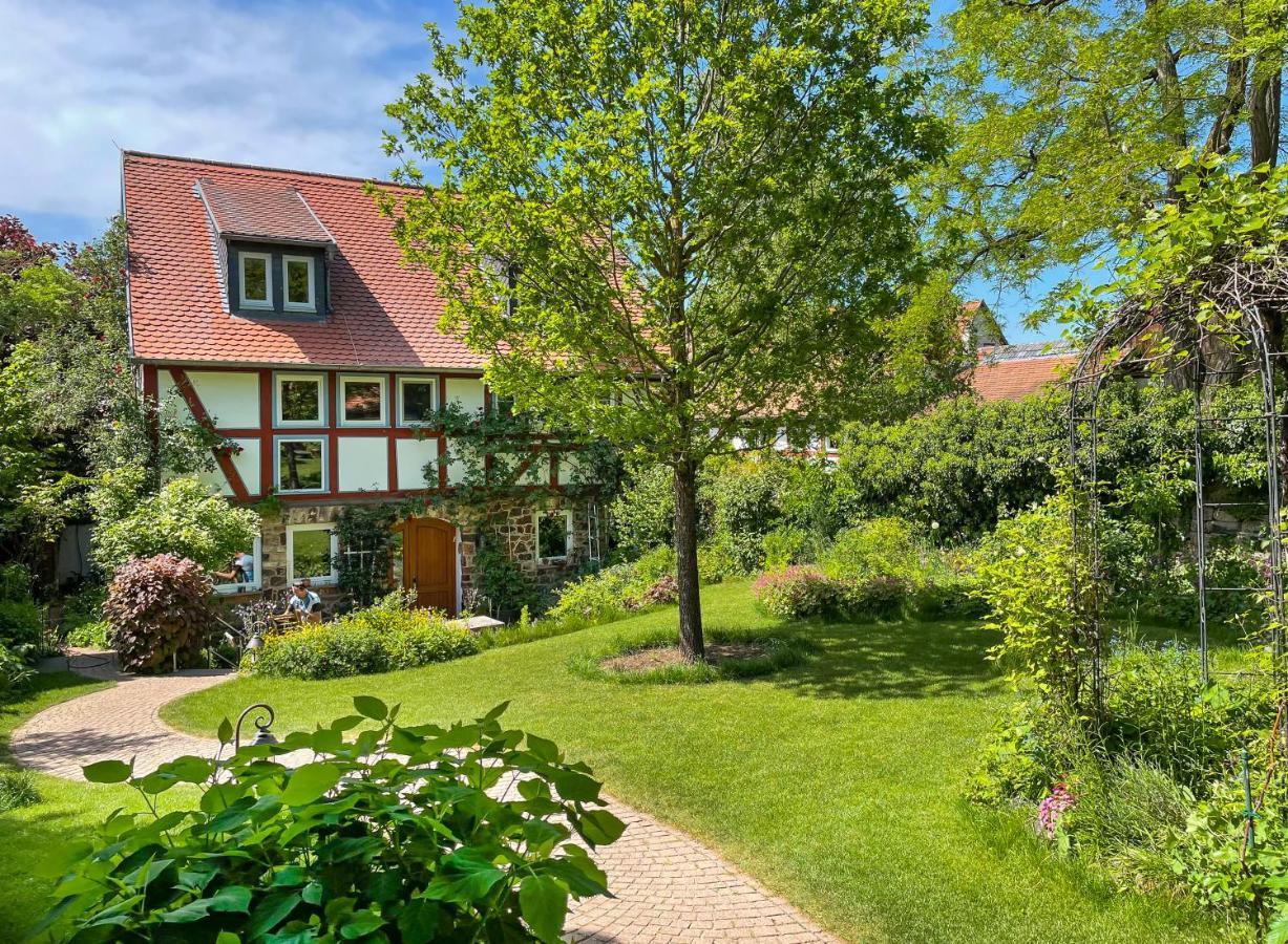 Ferienhaus Burgblick Münzenberg Exterior foto
