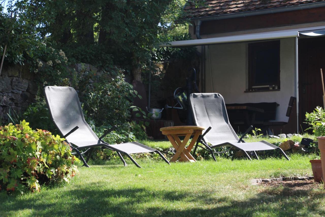 Ferienhaus Burgblick Münzenberg Exterior foto