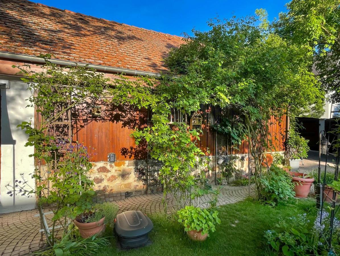 Ferienhaus Burgblick Münzenberg Exterior foto