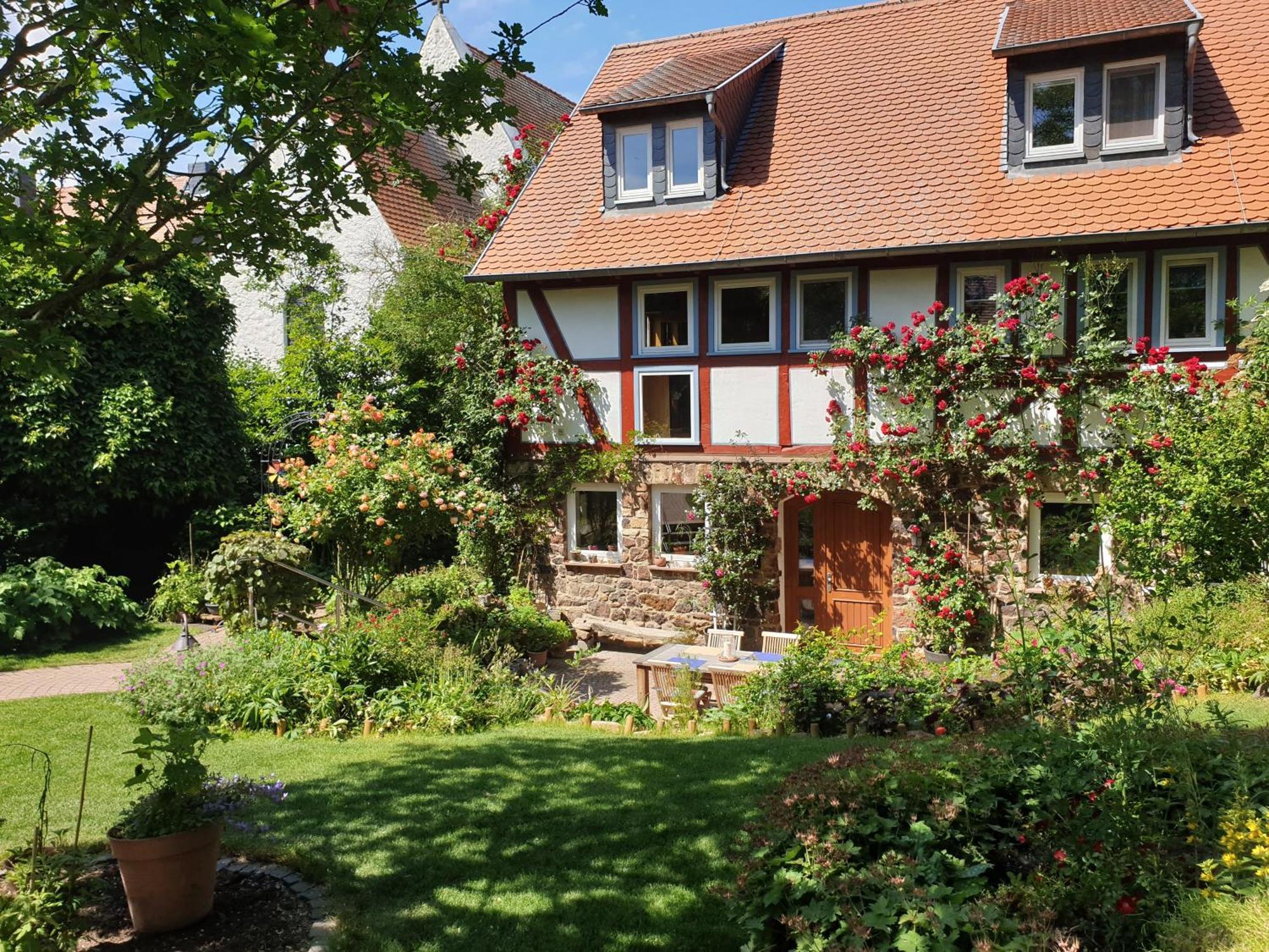 Ferienhaus Burgblick Münzenberg Exterior foto