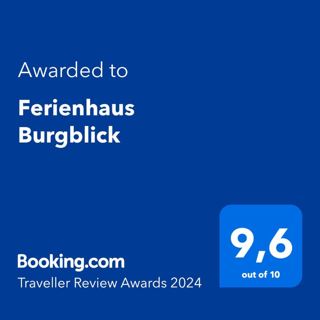 Ferienhaus Burgblick Münzenberg Exterior foto